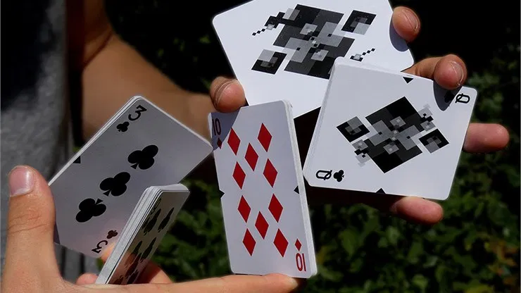 Diamon Playing Cards N° 10 Black and White - image 5