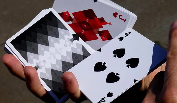 Diamon Playing Cards N° 10 Black and White - image 6