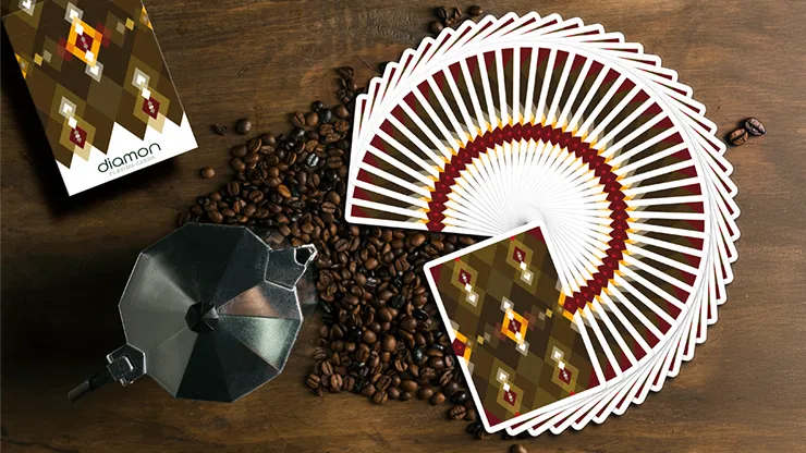 Diamon Playing Cards N° 27 Dark Roast - image 2