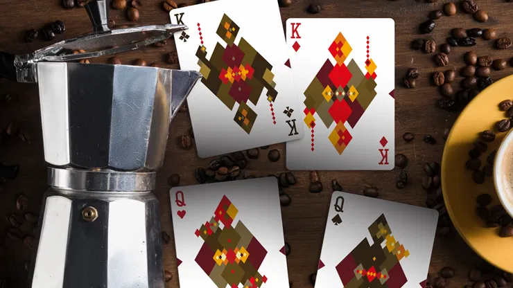 Diamon Playing Cards N° 27 Dark Roast - image 3