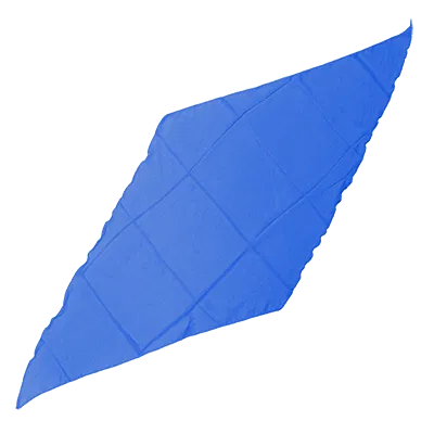 Diamond Cut Silk 36" (Blue)