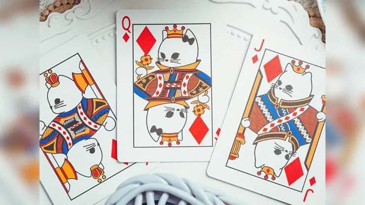 Diary of Kitten and Puppy - Kitten Purple Edition Playing Cards - image 3