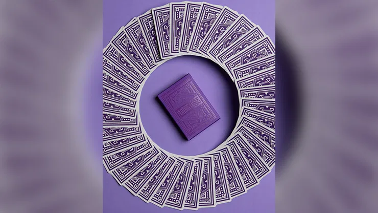 DKNG Purple Wheel Playing Cards - image 2