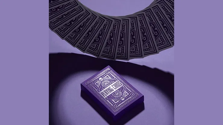 DKNG Purple Wheel Playing Cards - image 1