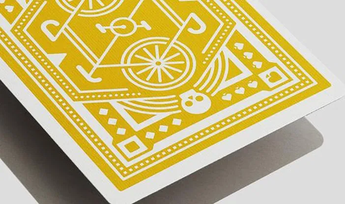 DKNG Yellow Wheel Playing Cards - image 5