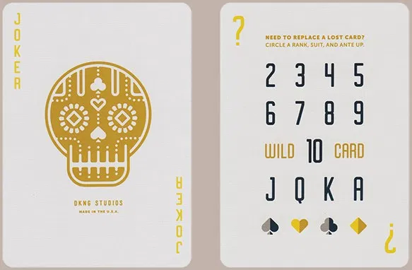 DKNG Yellow Wheel Playing Cards - image 7