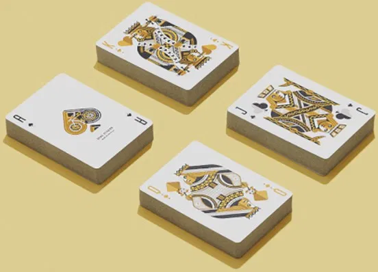 DKNG Yellow Wheel Playing Cards - image 3