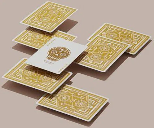 DKNG Yellow Wheel Playing Cards - image 4