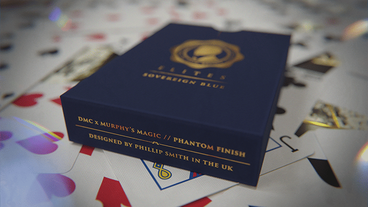 DMC Elites: V4 Sovereign Blue Playing Cards - thumbnail 4