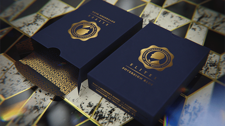 DMC Elites: V4 Sovereign Blue Playing Cards - thumbnail 5