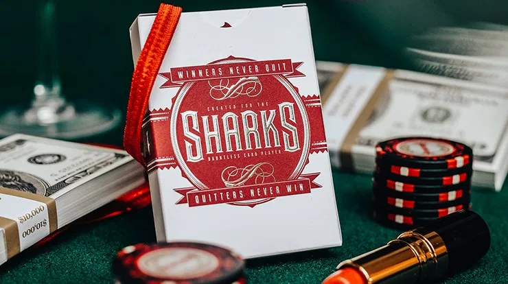 DMC Shark V2 Playing Cards - image 1