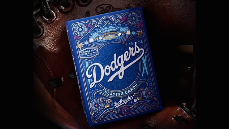 Dodgers Playing Cards - - Vanishing Inc. Magic shop