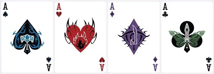 DoTA Series 2 Playing Cards (Green) - image 3