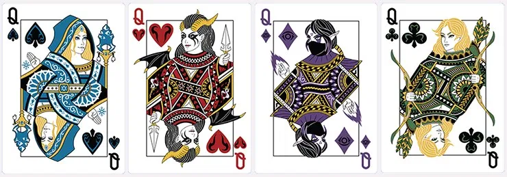 DoTA Series 2 Playing Cards (Green) - image 4