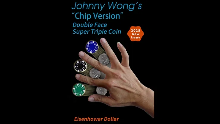 Double Face Super Triple Coin - Poker Chip Version