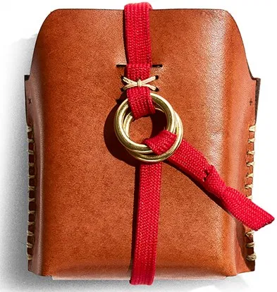 Double Leather Card Case - image 2