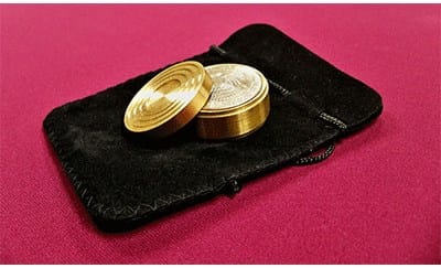 Duvivier Coin Box (3-in-1 Okito, Boston & Block Coin Box)