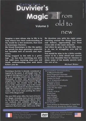 Duvivier's Magic #3: From Old to New - image 2
