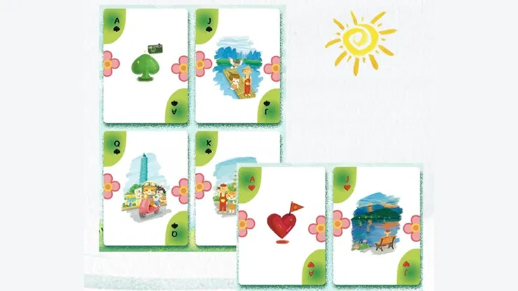 Early Summer Trip Playing Cards - image 5