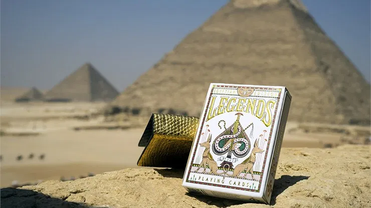 Egypt Legends Playing Cards (Red)