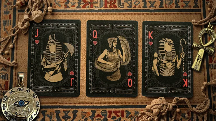 Egypt Mythology Black Edition  Playing Cards - image 3