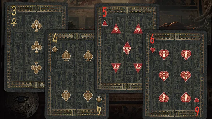 Egypt Mythology Black Edition  Playing Cards - image 5