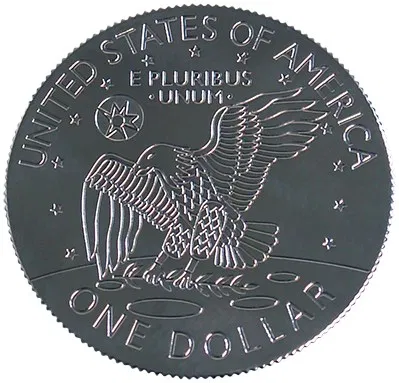 Palming Coin - Eisenhower Dollar - image 2