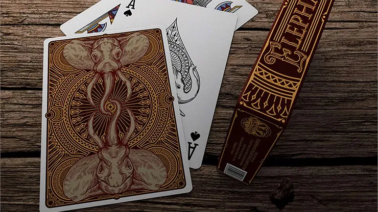 Elephant Playing Cards - Desert - image 3