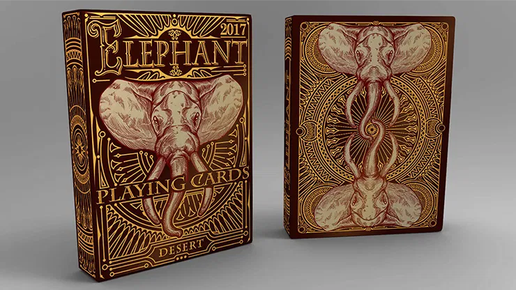 Elephant Playing Cards - Desert - image 7