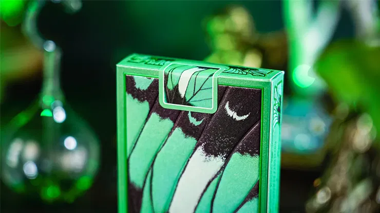 Emerald Green Morpho Playing Cards - image 5