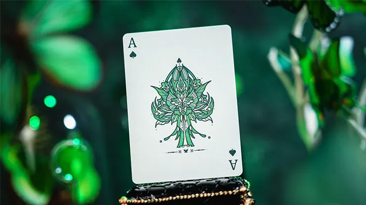 Emerald Green Morpho Playing Cards - image 6