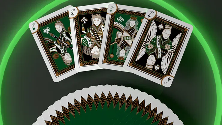 Grandmasters Emerald Princess Playing Cards - image 3