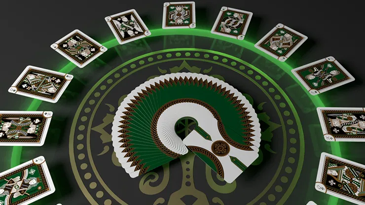 Grandmasters Emerald Princess Foiled Playing Cards - image 3