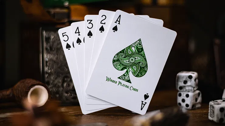 Emerald Wonder Playing Cards - image 4