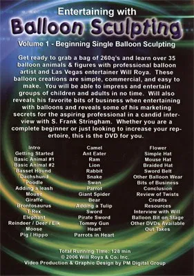 Entertaining With Balloon Sculpting  - Volume 1 - image 2