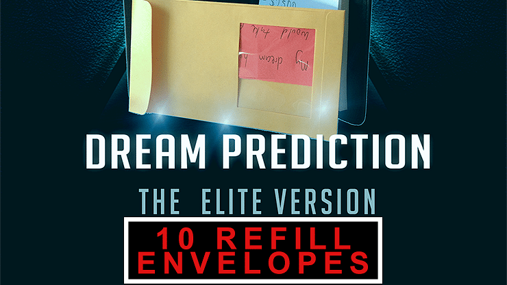 Envelopes for Dream Prediction Elite (10 pack) - magic