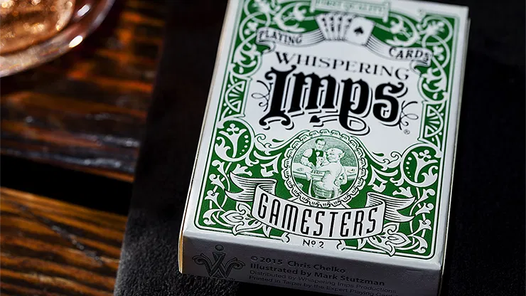 Exclusive Edition Gamesters Playing Cards (Green) - image 1