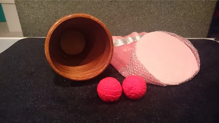 Exotic Wooden Chop Cup - image 3