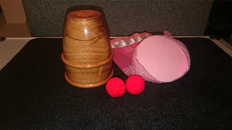 Exotic Wooden Chop Cup - image 1