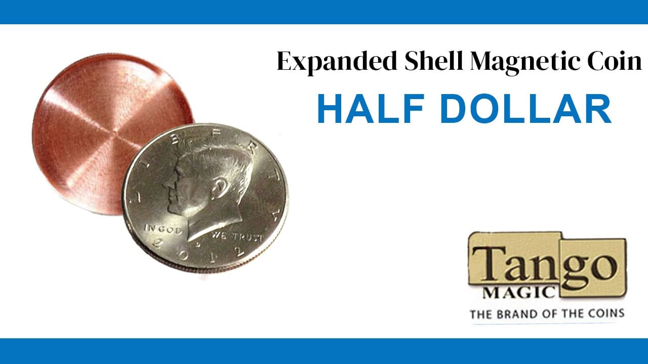 Expanded Shell Half Dollar Magnetic - image 1