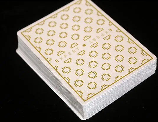 The Expert at the Card Table Playing Cards (White) - image 3