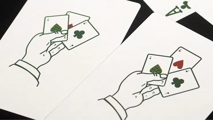 The Expert at the Card Table Playing Cards (White) - image 4