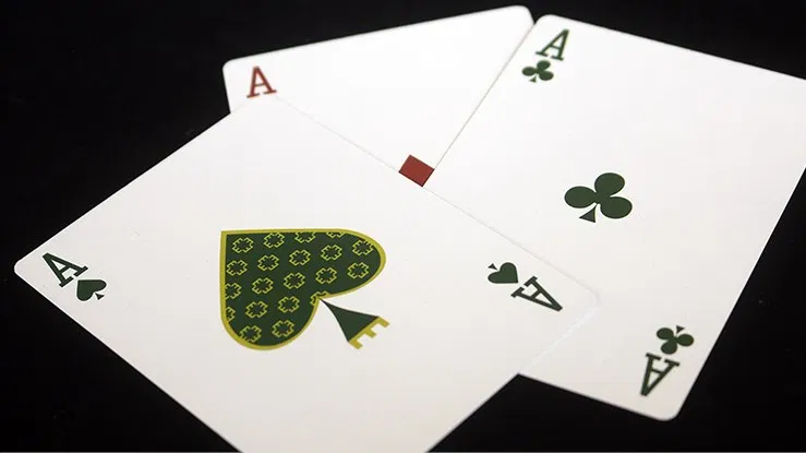 The Expert at the Card Table Playing Cards (White) - image 5