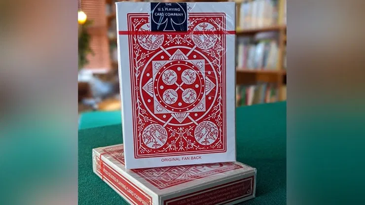 Experts Thin Crushed Tally-Ho Fan Back Playing Cards - image 2