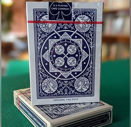 TALLY HO REVERSE FAN BACK RED DECK PLAYING CARDS BY ALOY STUDIOS MAGIC TRICKS 