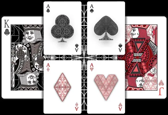 Fibs Playing Cards - Black - image 4