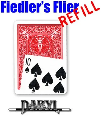 Fiedler's Flier Refill - red-back Ten of Spades