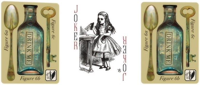 Fig. 23 Wonderland & Looking Glass Playing Cards - thumbnail 3