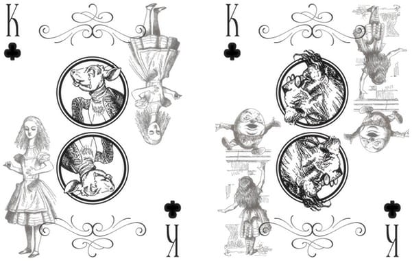 Fig. 23 Wonderland & Looking Glass Playing Cards - thumbnail 4