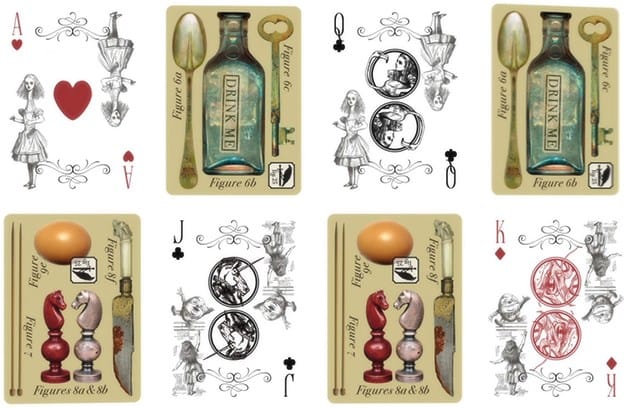 Fig. 23 Wonderland & Looking Glass Playing Cards - thumbnail 5